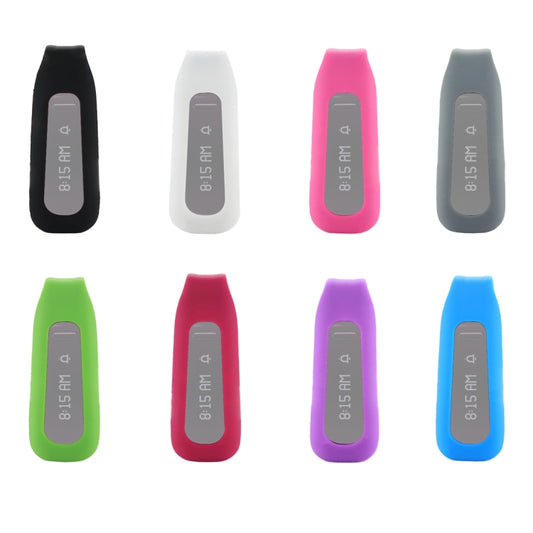 جراب سيليكون بمشبك لساعة Fitbit One الذكية، المقاس: 6×2.2×1.5 سم