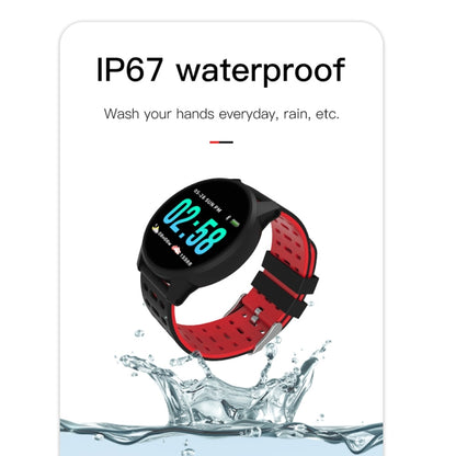 سوار ذكي KY108 مقاس 1.3 بوصة بدقة 240 × 240 مقاوم للماء IP67، يدعم تذكير المكالمات / مراقبة معدل ضربات القلب / مراقبة النوم / مراقبة ضغط الدم / مراقبة الأكسجين في الدم