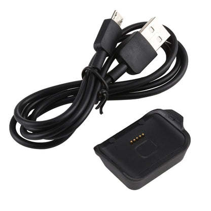 كابل شحن USB محمول بطول 1 متر لساعة سامسونج جير لايف R382، مناسب لساعة سامسونج R382