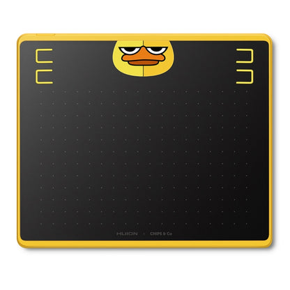 جهاز لوحي للرسم الفني HUION HS64 Chips إصدار خاص 5080 LPI مع قلم بدون بطارية للمتعة، HS64