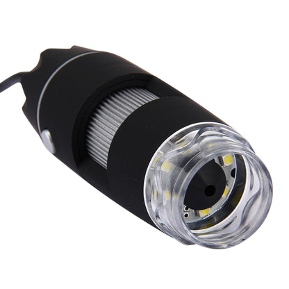 مجهر رقمي بمستشعر صورة 0.3 ميجابكسل ومكبر 1000X مزود بمنفذ USB و8 مصابيح LED وحامل احترافي