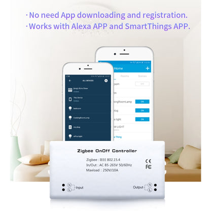 وحدة تحكم التبديل اللاسلكية الذكية Zigbee 85-265 فولت 50-60 هرتز IEEE 802.15.4