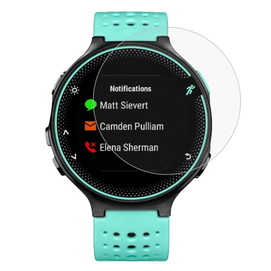 غطاء حماية ENKAY Hat-Prince لساعة Garmin Forerunner 235 الذكية بسمك 0.2 مم، صلابة السطح 9H، حافة منحنية 2.15D، غشاء زجاجي مقوى