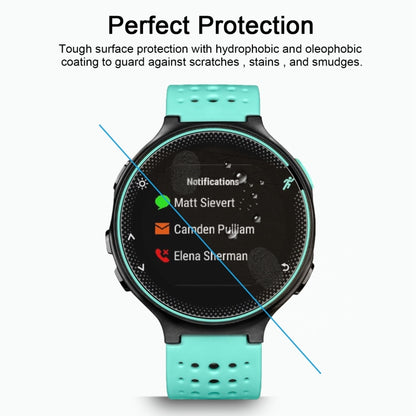 غطاء حماية ENKAY Hat-Prince لساعة Garmin Forerunner 235 الذكية بسمك 0.2 مم، صلابة السطح 9H، حافة منحنية 2.15D، غشاء زجاجي مقوى