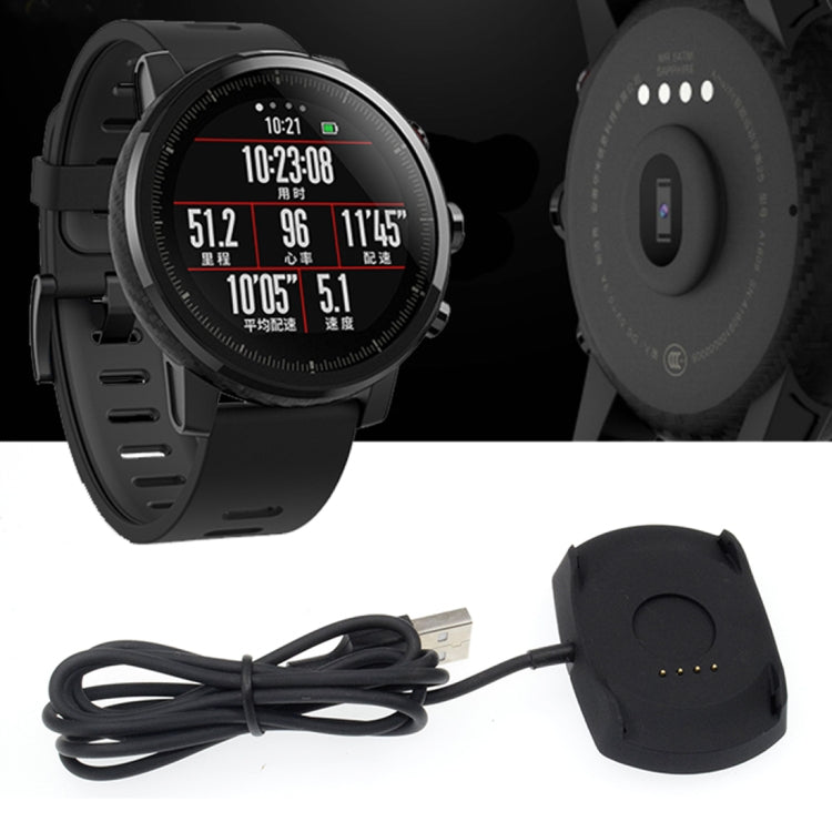كابل شحن USB محمول بطول 1 متر لساعة Amazfit 2 الذكية