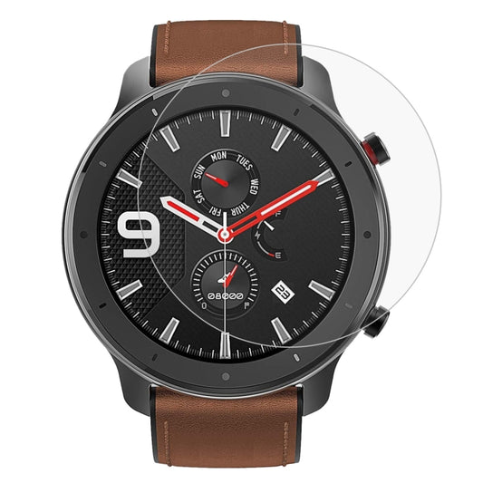 واقي شاشة من الزجاج المقوى 2.5D 9H لهاتف Huami Amazfit GTR 42 مم 0.26 مم، لهاتف Huami Amazfit GTR 42 مم
