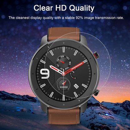 واقي شاشة من الزجاج المقوى 2.5D 9H لهاتف Huami Amazfit GTR 42 مم 0.26 مم، لهاتف Huami Amazfit GTR 42 مم