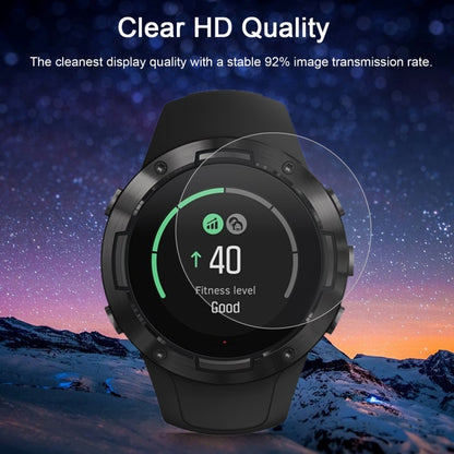 واقي شاشة من الزجاج المقوى 2.5D 9H بسمك 0.26 مم لساعة Suunto 5، لساعة Suunto 5