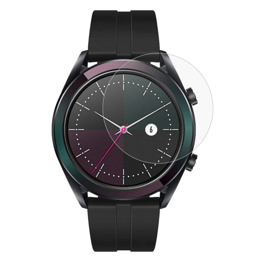 واقي شاشة من الزجاج المقوى 2.5D 9H لهاتف Huawei Watch GT Elegant مقاس 0.26 مم، لهاتف Huawei Watch GT Elegant