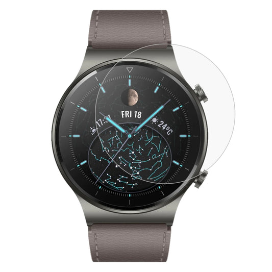 واقي شاشة من الزجاج المقوى 2.5D 9H لهاتف Huawei Watch GT2 Pro بسمك 0.26 مم، لهاتف Huawei Watch GT2 Pro