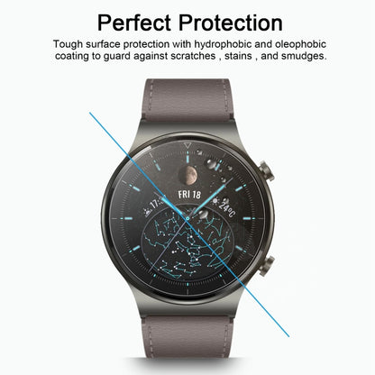 واقي شاشة من الزجاج المقوى 2.5D 9H لهاتف Huawei Watch GT2 Pro بسمك 0.26 مم، لهاتف Huawei Watch GT2 Pro