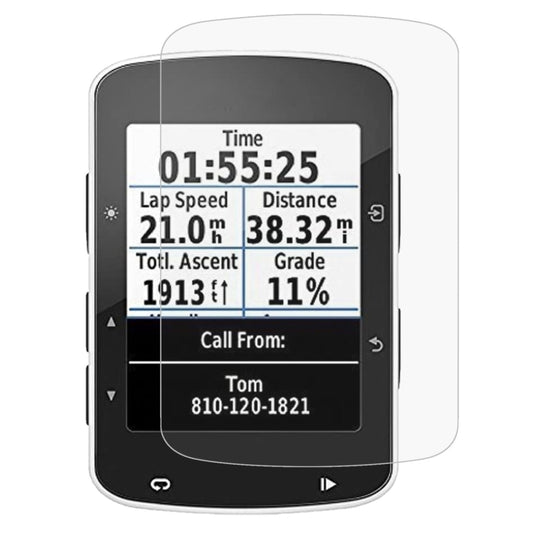 واقي شاشة من الزجاج المقوى 2.5D 9H لجهاز Garmin Edge 520 بسمك 0.26 مم، مناسب لجهاز Garmin Edge 520