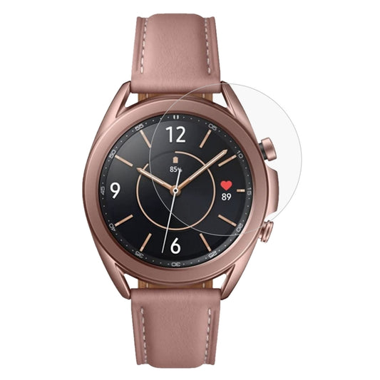 واقي شاشة من الزجاج المقوى 2.5D 9H لهاتف Samsung Galaxy Watch3 مقاس 45 مم، 0.26 مم، لهاتف Samsung Galaxy Watch3 مقاس 45 مم