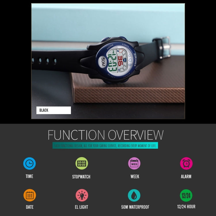 SKMEI 1478 Multifunction Children Digital Watch 50m Waterproof Sports Watch
