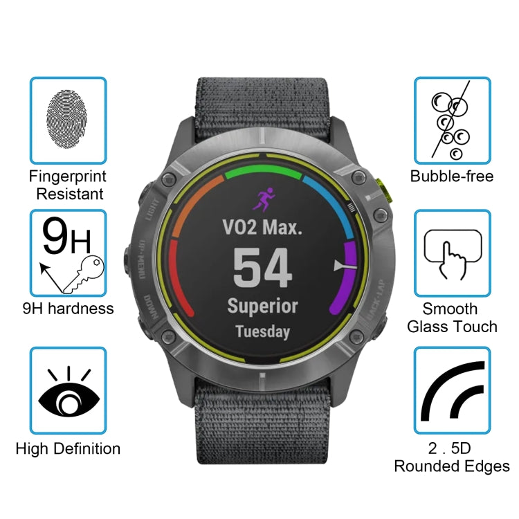 واقي شاشة من الزجاج المقوى لساعة Garmin Enduro الذكية، لساعة Garmin Enduro