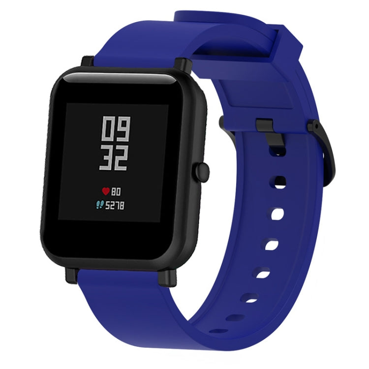 سوار رياضي من السيليكون اللامع لساعة Huami Amazfit Bip Lite الإصدار 20 مم