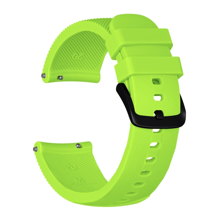سوار ساعة من السيليكون بنمط Crazy Horse لساعة Huami Amazfit Bip Lite إصدار 20 مم