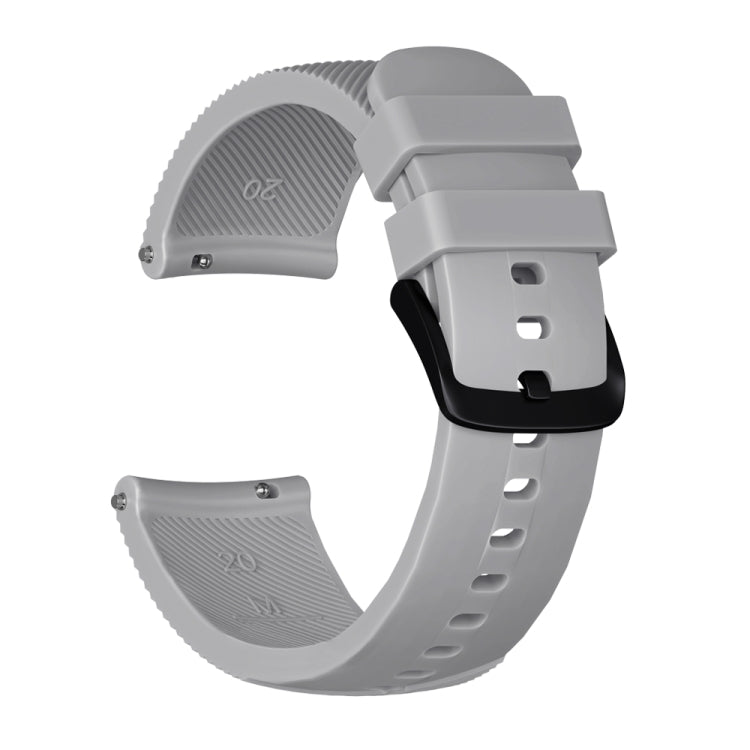 سوار ساعة من السيليكون بنمط Crazy Horse لساعة Huami Amazfit Bip Lite إصدار 20 مم