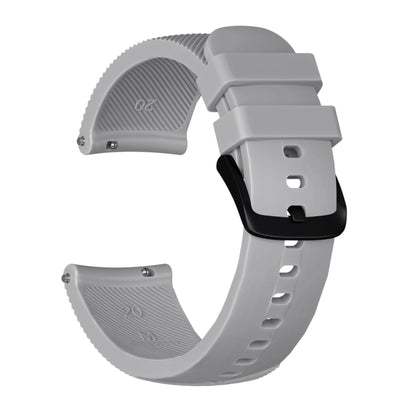 سوار ساعة من السيليكون بنمط Crazy Horse لساعة Huami Amazfit Bip Lite إصدار 20 مم