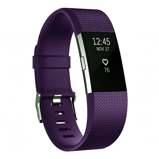 Square Pattern Adjustable Sport Watch Band for FITBIT Charge 2, Size: L, 12.5x8.5cm, L, Dark Purple, L, Purple, L, Orange, L, Cyan, L, Pink, L, Red, L, Green, L, Rose Red, L, Grey, L, Sky Blue, L, Blue, L, White, L, Aqua Blue, L, Light Grey, L, Black��...