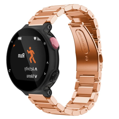 سوار ساعة ذكية عالمي بثلاثة شرائط فولاذية لساعة Garmin Forerunner 220 / 230 / 235 / 630 / 620 / 735