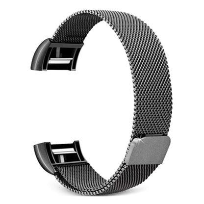 سوار ساعة ذكية من الفولاذ المقاوم للصدأ لساعة FITBIT Charge 2، المقاس: S، المقاس: S
