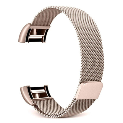 سوار ساعة ذكية من الفولاذ المقاوم للصدأ لساعة FITBIT Charge 2، المقاس: S، المقاس: S