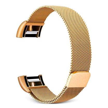 سوار ساعة ذكية من الفولاذ المقاوم للصدأ لساعة FITBIT Charge 2، المقاس: S، المقاس: S
