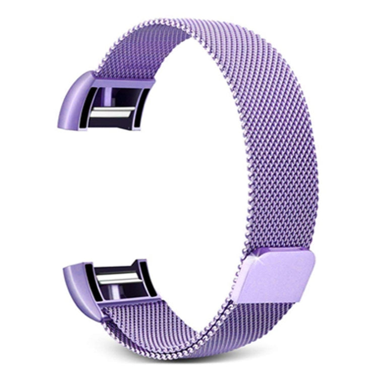 سوار ساعة ذكية من الفولاذ المقاوم للصدأ لساعة FITBIT Charge 2، المقاس: S، المقاس: S