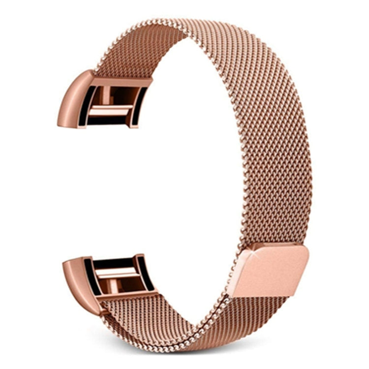 سوار ساعة ذكية من الفولاذ المقاوم للصدأ لساعة FITBIT Charge 2، المقاس: S، المقاس: S