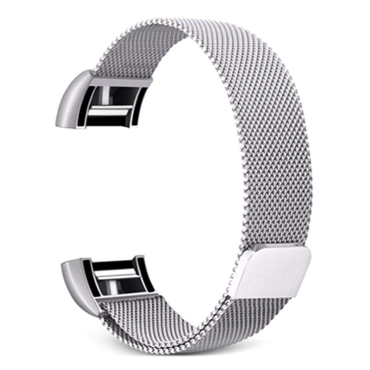 سوار ساعة ذكية من الفولاذ المقاوم للصدأ لساعة FITBIT Charge 2، المقاس: S، المقاس: S