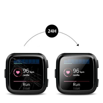 5 قطع من غلاف شاشة ناعم مقاوم للانفجار من مادة TPU لساعة Fitbit Versa 3 / Sense، لساعة Fitbit Versa 3