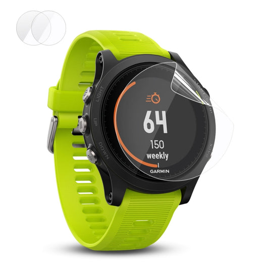قطعتان من واقي الشاشة عالي الدقة من ENKAY Hat-Prince لساعة Garmin Forerunner 935 الذكية