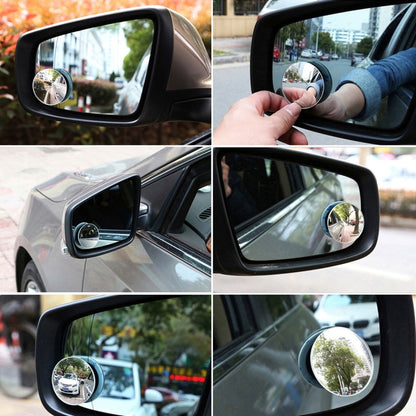 SY-020 Car Blind Spot Rear View Wide Angle Mirror, Diameter: 5cm, 5cm Rear View Wide Angle Mirror