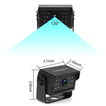 A1510 7 inch HD Car 12 IR Night Vision Rear View Backup Dual Camera Rearview Monitor, with 15m Cable, A1510
