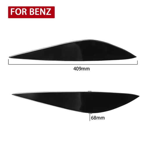 حاجب ضوء ABS للسيارة لسيارة مرسيدس بنز الفئة C W204/C180/C200/C260/C300/C350 2008-2011، لسيارة مرسيدس بنز الفئة C W204/C180/C200/C260/C300/C350 2008-2011