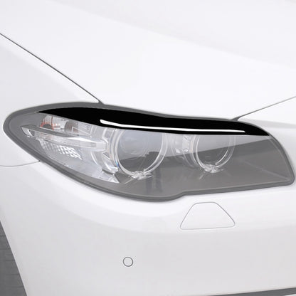 ملصق زخرفي لمصباح حاجب السيارة لسيارة BMW الفئة الخامسة F10 2014-2016، محرك يسار ويمين عالمي، لمصباح حاجب السيارة لسيارة BMW الفئة الخامسة F10 2014-2016