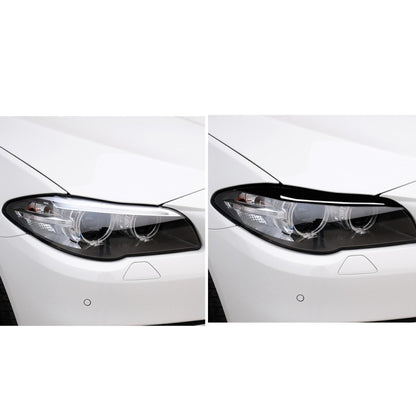 ملصق زخرفي لمصباح حاجب السيارة لسيارة BMW الفئة الخامسة F10 2014-2016، محرك يسار ويمين عالمي، لمصباح حاجب السيارة لسيارة BMW الفئة الخامسة F10 2014-2016