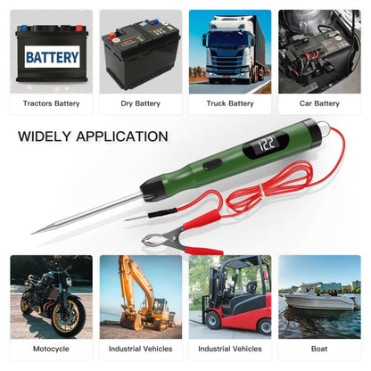 TopDiag P50 Car Digital Display Positive Load Voltage Measuring Instrument with Light, TopDiag P50