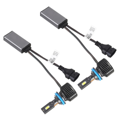 K11 1 Pair H11 12V / 85W / 6000K / 9000LM Car LED Headlight, H11