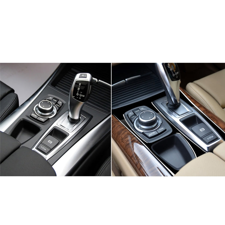 ملصق ديكوري للوحة تروس القيادة اليمنى للسيارة، إصدار الولايات المتحدة، لسيارة BMW X5 E70 2008-2013 / X6 E71 2009-2014، لـ X5 E70 / X6 E71 Ver، القيادة اليمنى