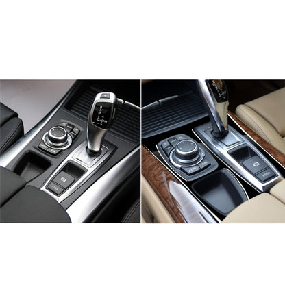 ملصق ديكوري للوحة تروس القيادة اليمنى للسيارة، إصدار الولايات المتحدة، لسيارة BMW X5 E70 2008-2013 / X6 E71 2009-2014، لـ X5 E70 / X6 E71 Ver، القيادة اليمنى