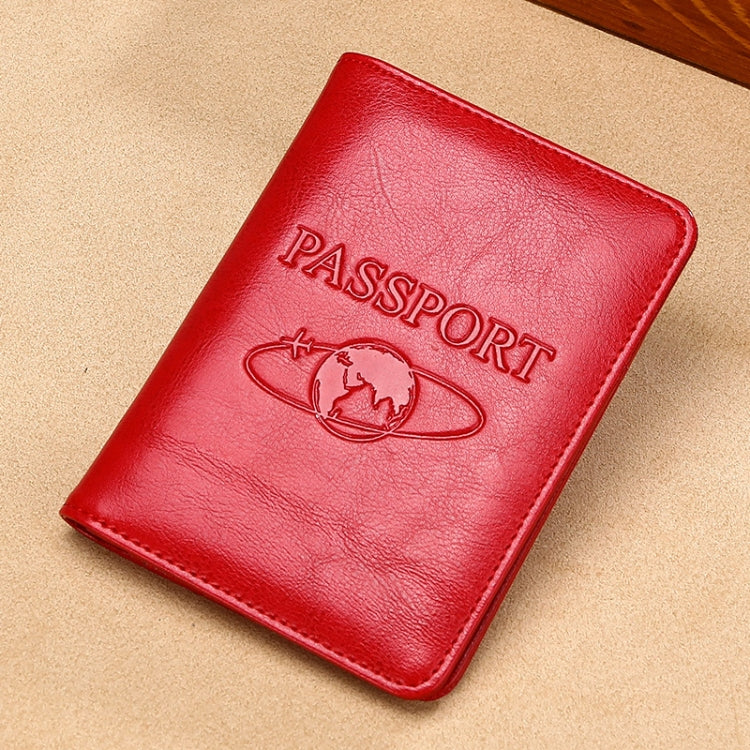 TP-8296 Multi-functional RFID Leather Travel Passport Holder