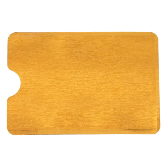 100 PCS Aluminum Foil Anti Theft RFID Blocking Sleeve Card Protector, Size: 9.1*6.3cm, RFID 100pcs (Gold), RFID 100pcs (Silver)
