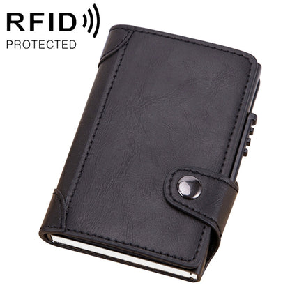 X-51 Automatically Pop-up Card Type Anti-magnetic RFID Anti-theft PU Leather Wallet with Card Slots, X-51  with Card Slots Blue, X-51  with Card Slots Apricot, X-51  with Card Slots Black, X-51  with Card Slots Coffee�����������������������������������...