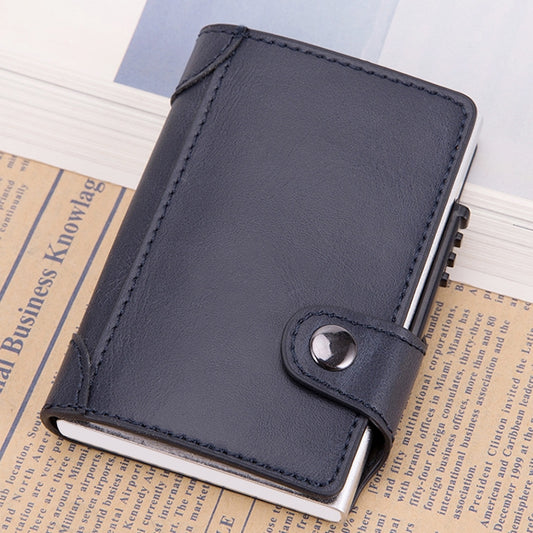 X-51 Automatically Pop-up Card Type Anti-magnetic RFID Anti-theft PU Leather Wallet with Card Slots, X-51  with Card Slots Blue, X-51  with Card Slots Apricot, X-51  with Card Slots Black, X-51  with Card Slots Coffee�����������������������������������...