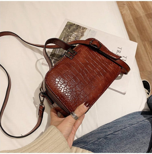 Casual PU Shoulder Bag Ladies Handbag Messenger Bag