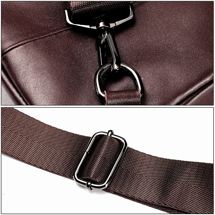 6027 Men Crossbody Bag Casual Multi-function Shoulder Waist Bag