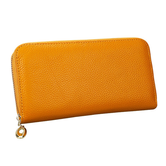 906 Antimagnetic RFID Litchi Texture Women Large Capacity Hand Wallet Purse Phone Bag with Card Slots