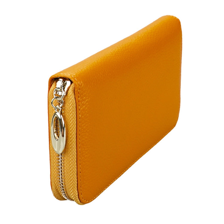 906 Antimagnetic RFID Litchi Texture Women Large Capacity Hand Wallet Purse Phone Bag with Card Slots